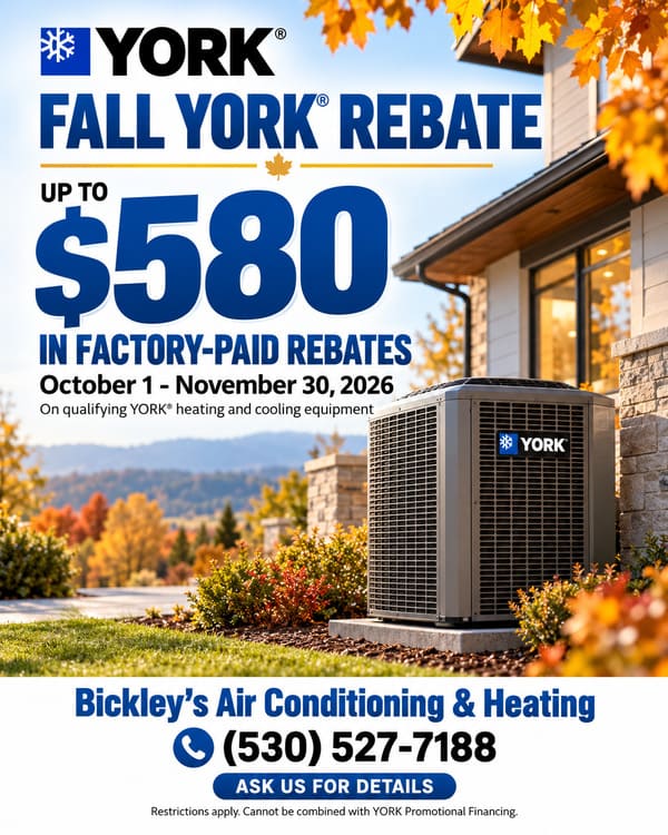 Bickleys fall promotion